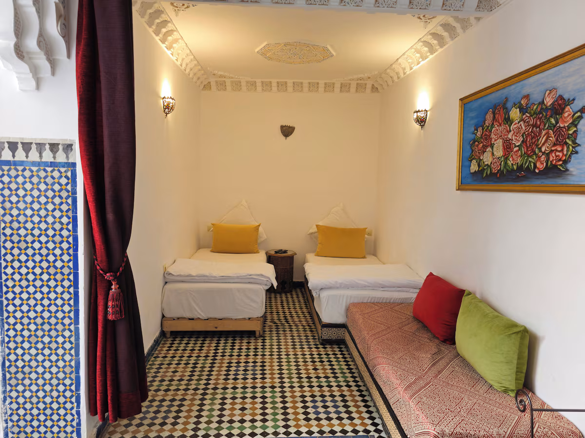 Chambre Triple Standard — Riad Fès Bab Rcif